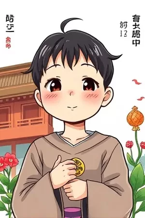 扫晴娘杂货铺海报：挂满纸偶的小铺门面